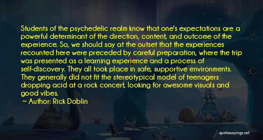 Best Safe Trip Quotes By Rick Doblin