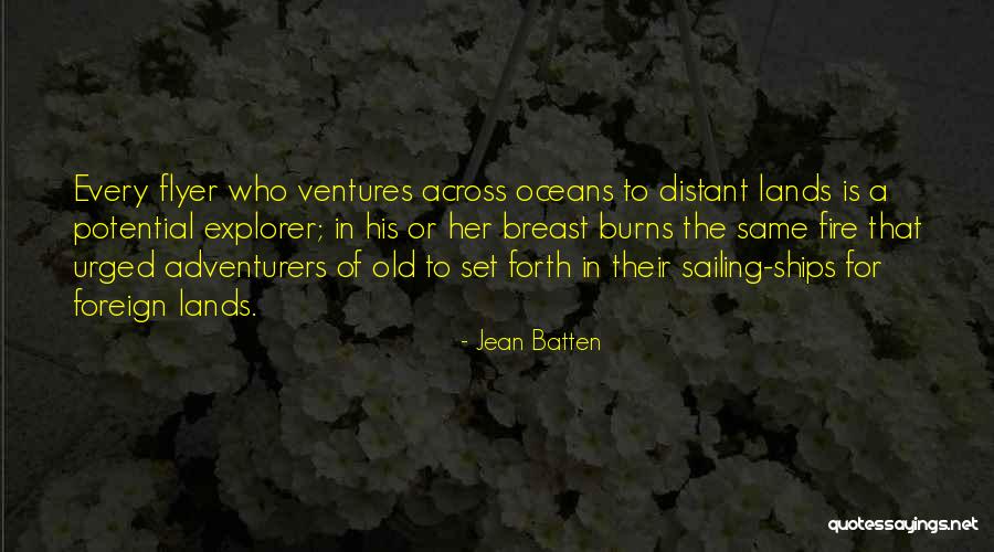 Best Sailing Quotes By Jean Batten Best Sailing Quotes By Jean Batten
