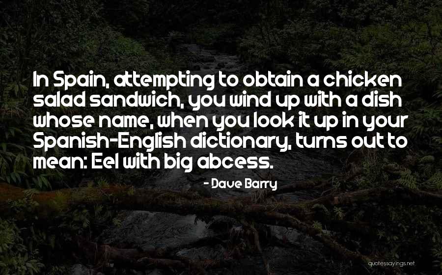 Best Salad Quotes By Dave Barry