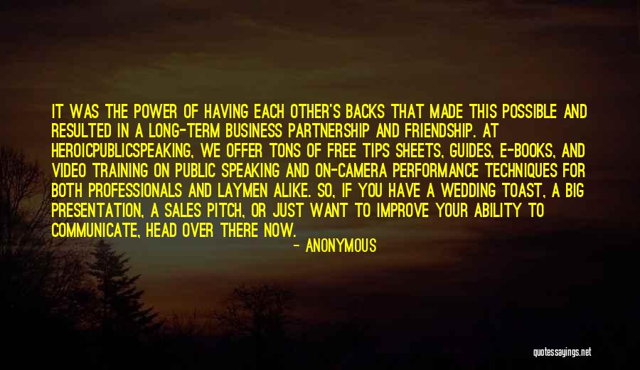 Best Sales Performance Quotes By Anonymous