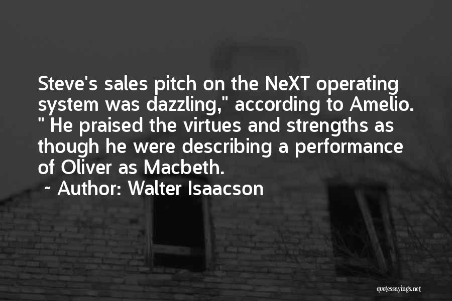 Best Sales Performance Quotes By Walter Isaacson