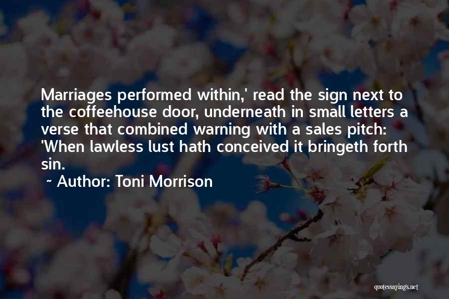 Best Sales Pitch Quotes By Toni Morrison