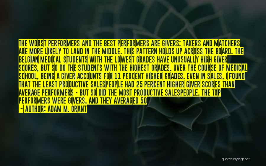 Best Sales Quotes By Adam M. Grant