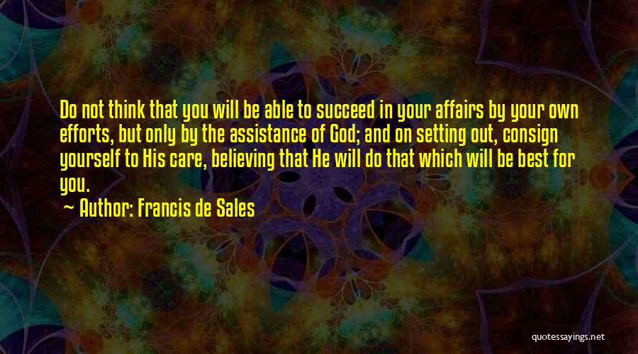 Best Sales Quotes By Francis De Sales