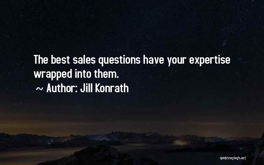 Best Sales Quotes By Jill Konrath