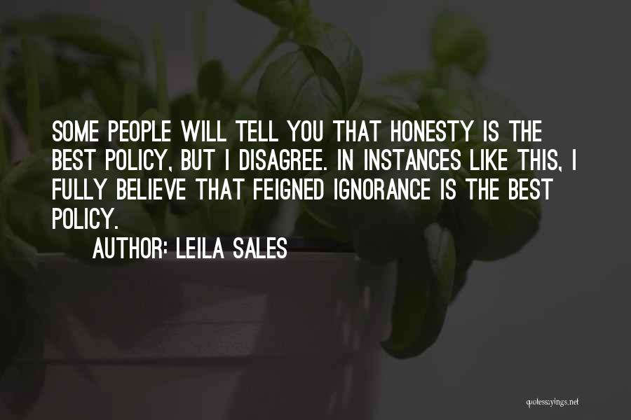 Best Sales Quotes By Leila Sales