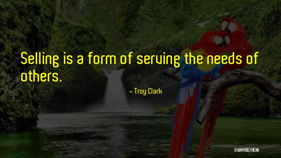 Best Sales Quote Quotes By Troy Clark Best Sales Quote Quotes By Troy Clark