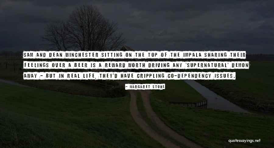 Best Sam And Dean Quotes By Margaret Stohl Best Sam And Dean Quotes By Margaret Stohl