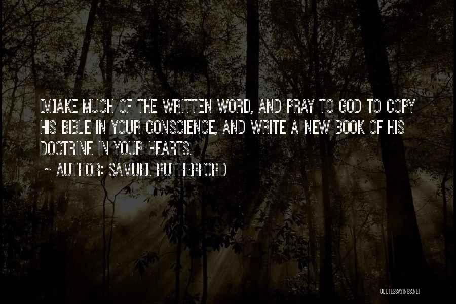 Best Samuel Bible Quotes By Samuel Rutherford