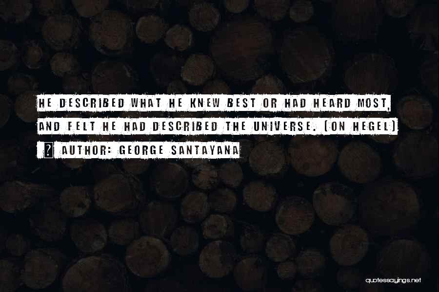 Best Santayana Quotes By George Santayana