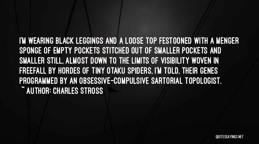 Best Sartorial Quotes By Charles Stross