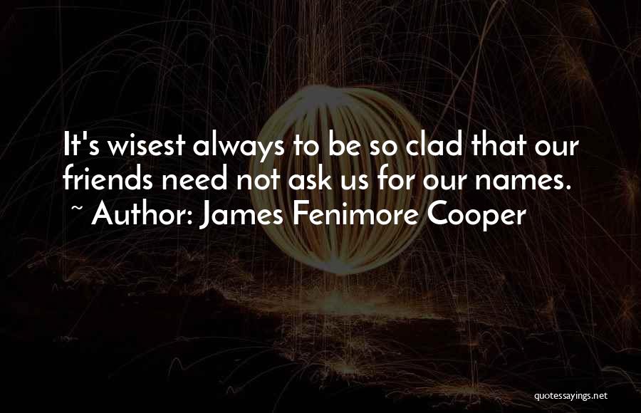 Best Sartorial Quotes By James Fenimore Cooper