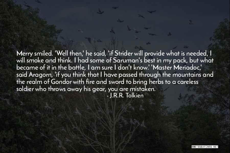 Best Saruman Quotes By J.R.R. Tolkien