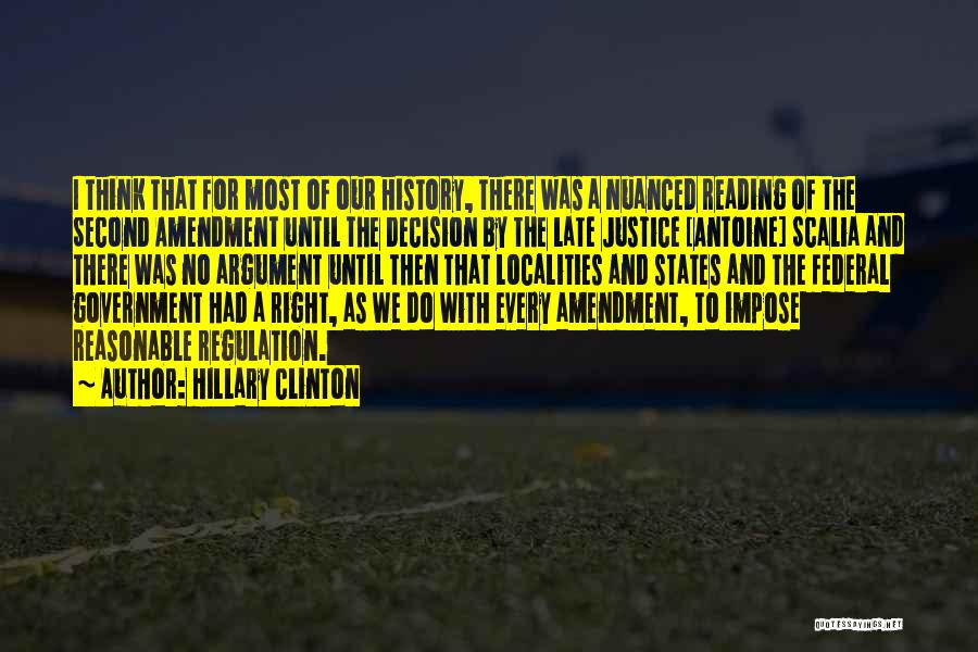 Best Scalia Quotes By Hillary Clinton