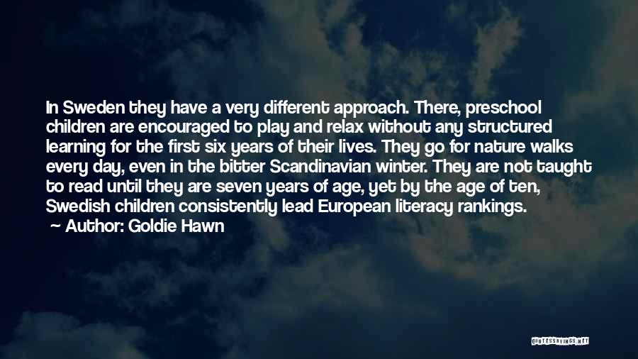 Best Scandinavian Quotes By Goldie Hawn
