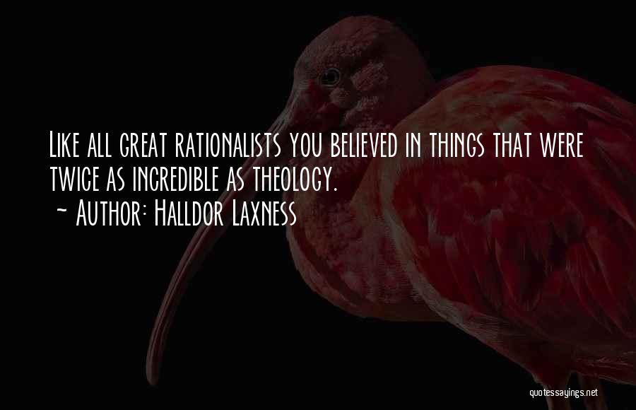 Best Scandinavian Quotes By Halldor Laxness