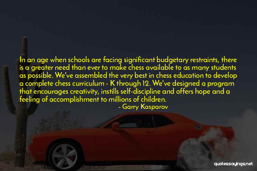 Best School Education Quotes By Garry Kasparov Best School Education Quotes By Garry Kasparov
