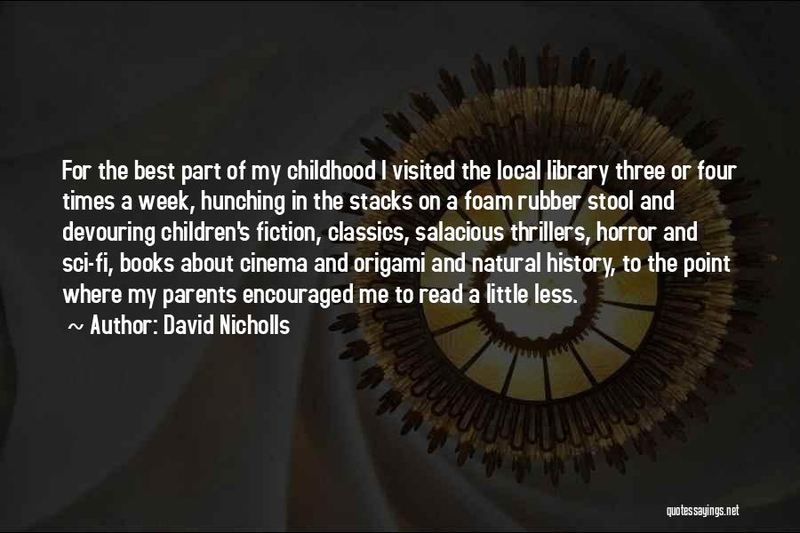 Best Sci Fi Quotes By David Nicholls