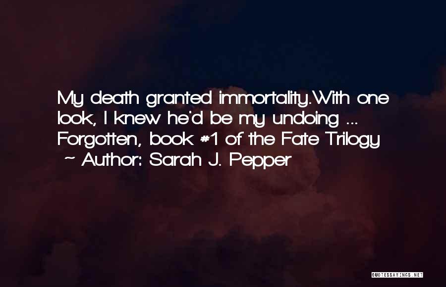 Best Science Fiction Book Quotes By Sarah J. Pepper