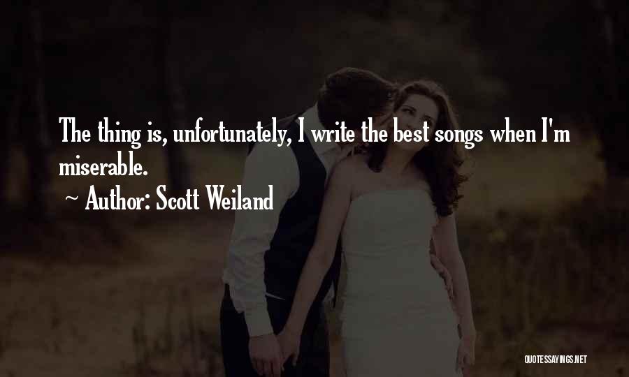 Best Scott Weiland Quotes By Scott Weiland