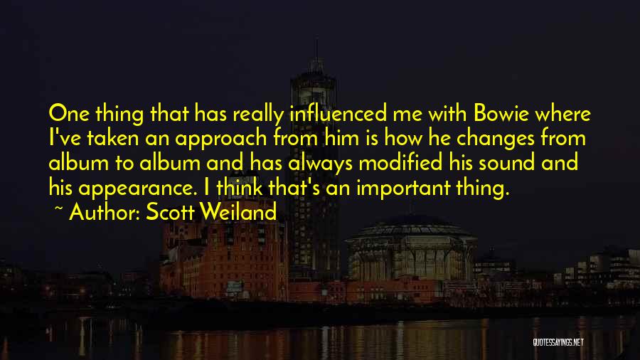 Best Scott Weiland Quotes By Scott Weiland