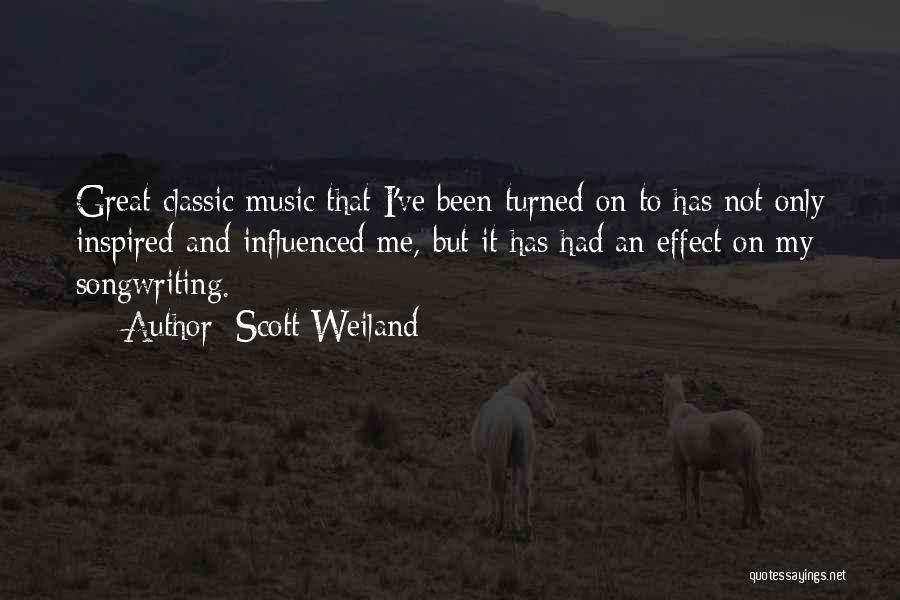 Best Scott Weiland Quotes By Scott Weiland