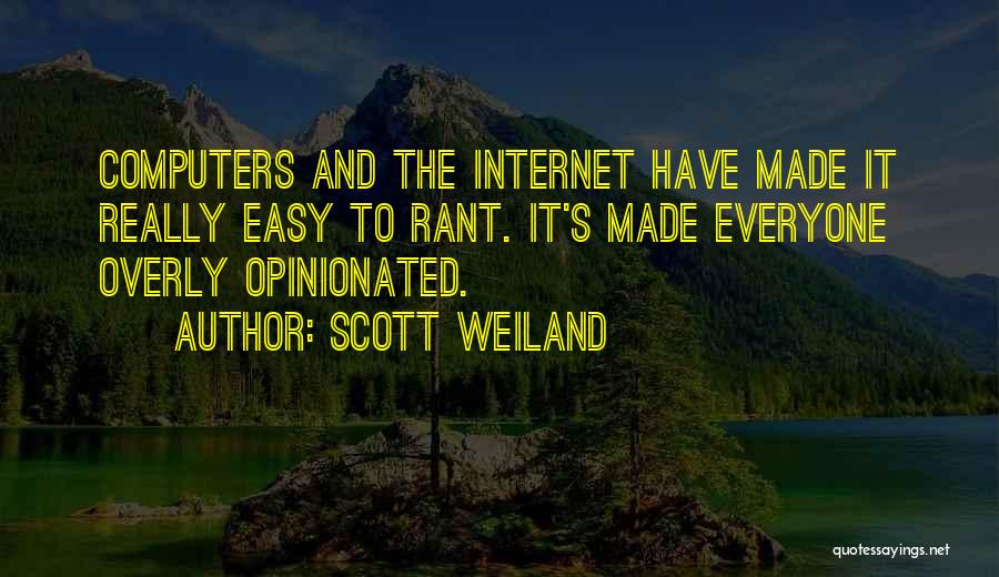 Best Scott Weiland Quotes By Scott Weiland