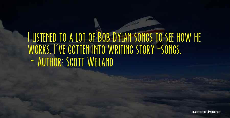 Best Scott Weiland Quotes By Scott Weiland