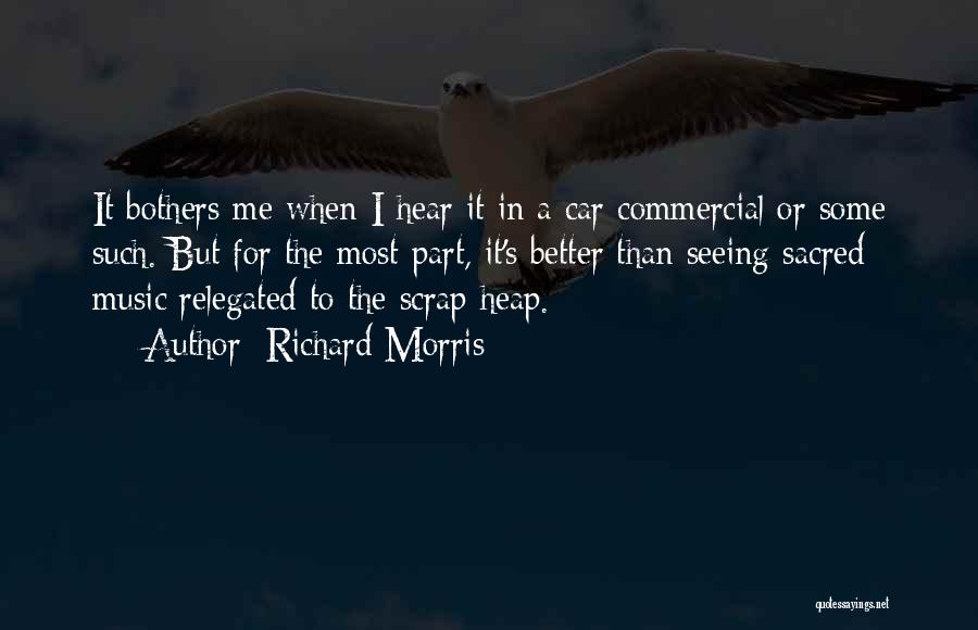 Best Scrap Car Quotes By Richard Morris