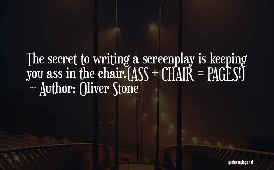 Best Screenplay Quotes By Oliver Stone