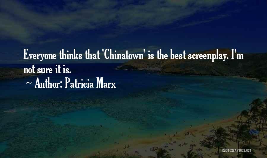 Best Screenplay Quotes By Patricia Marx