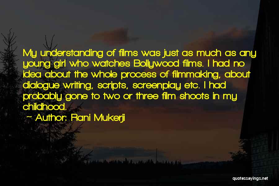 Best Screenplay Quotes By Rani Mukerji