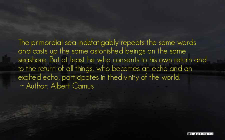 Best Seashore Quotes By Albert Camus