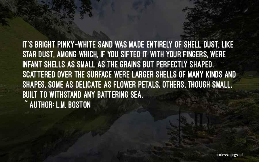 Best Seashore Quotes By L.M. Boston