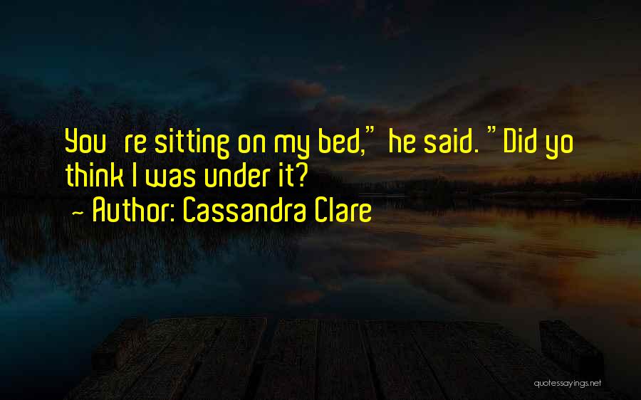 Best Sebastian Morgenstern Quotes By Cassandra Clare