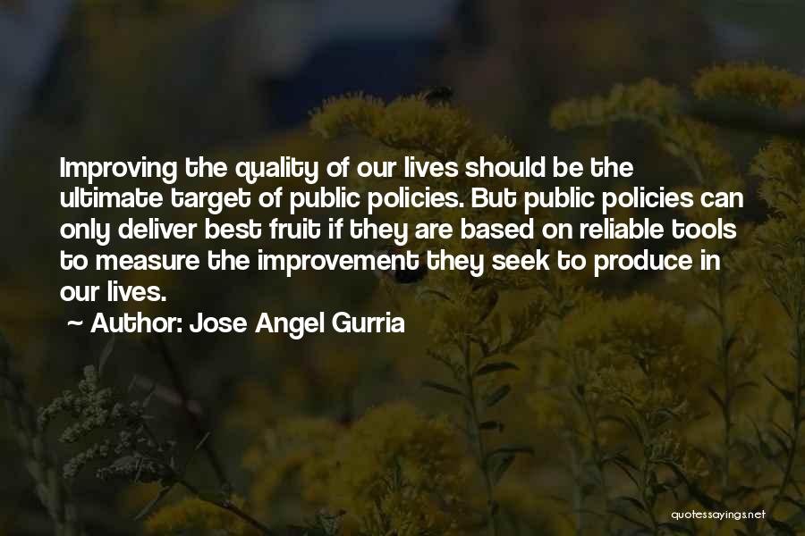 Best Seek Quotes By Jose Angel Gurria