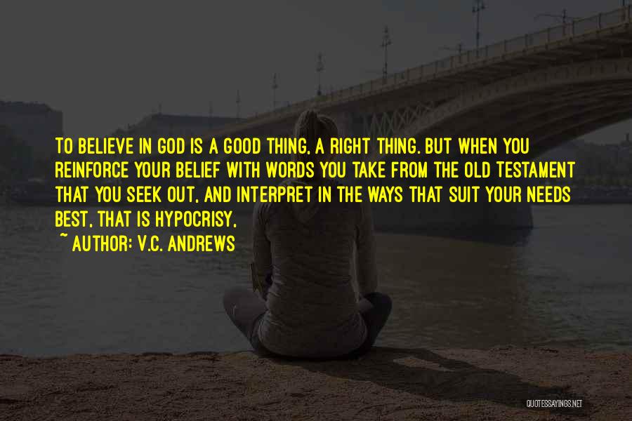 Best Seek Quotes By V.C. Andrews