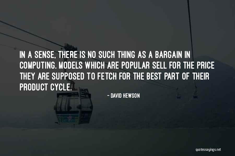 Best Sell Quotes By David Hewson