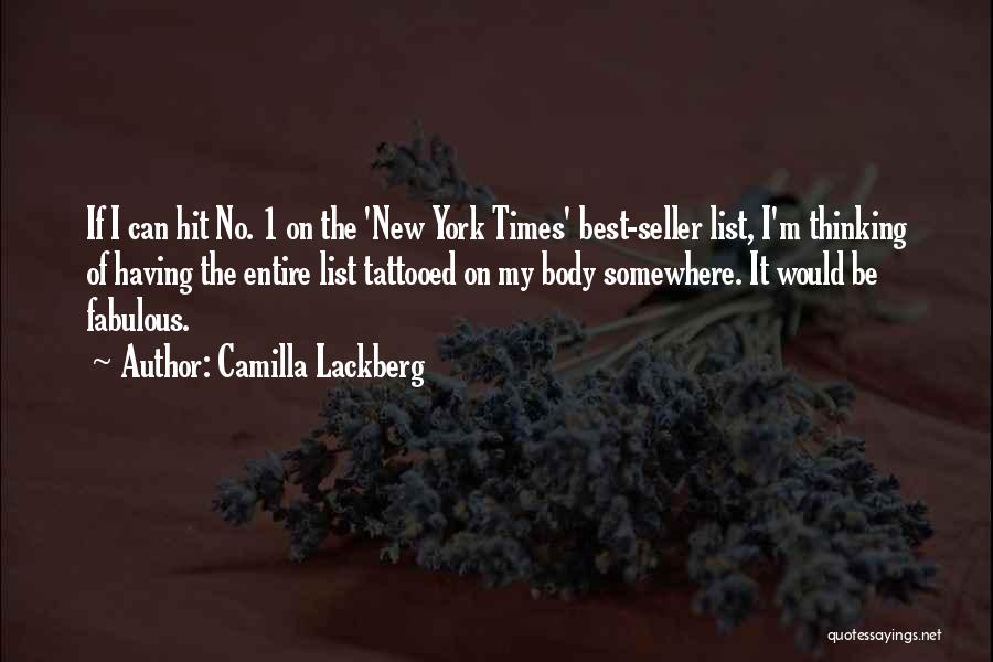 Best Seller Quotes By Camilla Lackberg
