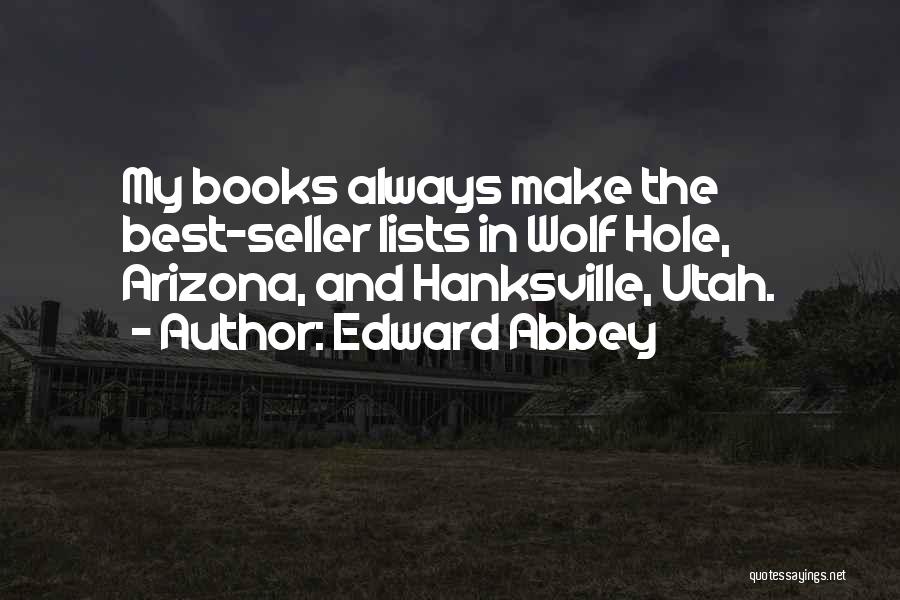 Best Seller Quotes By Edward Abbey