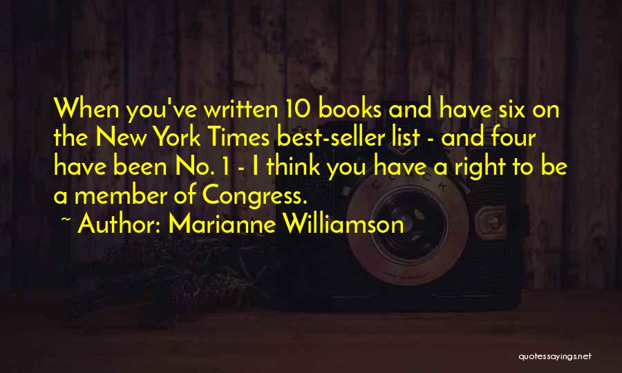 Best Seller Quotes By Marianne Williamson
