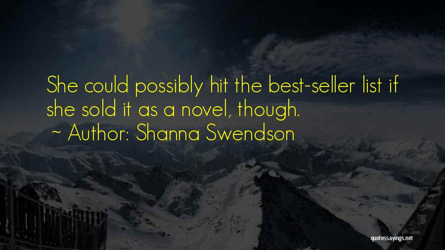 Best Seller Quotes By Shanna Swendson