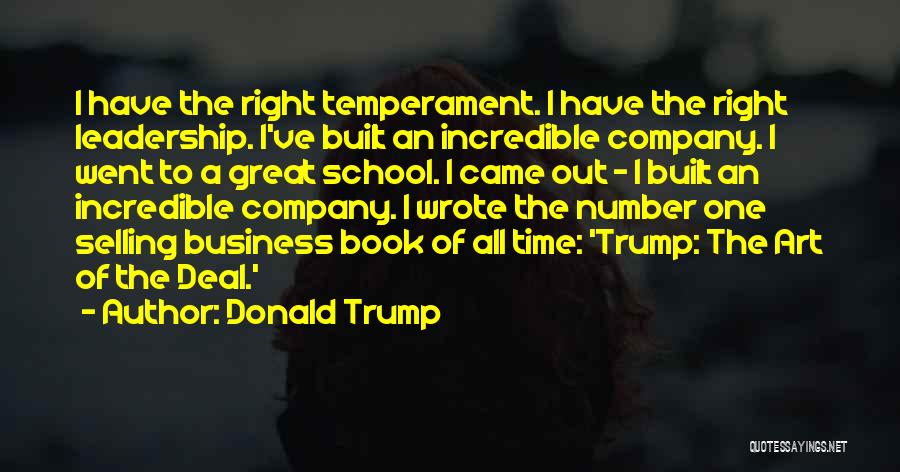 Best Selling Book Of Quotes By Donald Trump