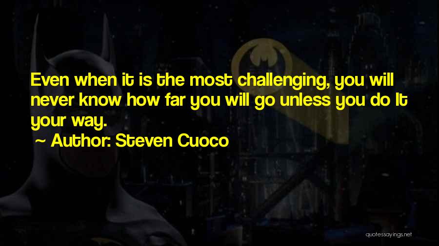 Best Selling Quotes By Steven Cuoco