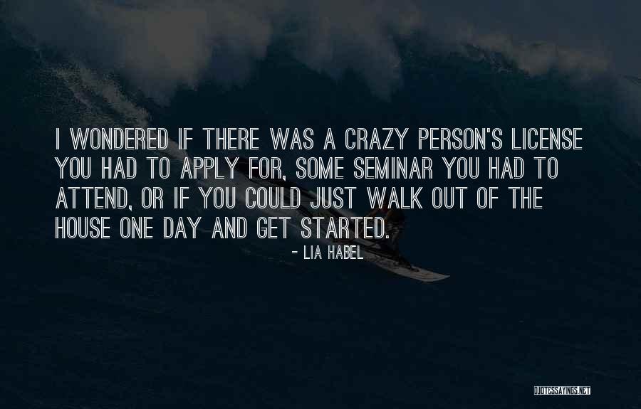 Best Seminar Quotes By Lia Habel Best Seminar Quotes By Lia Habel