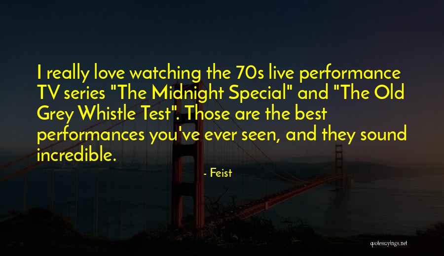 Best Series Love Quotes By Feist