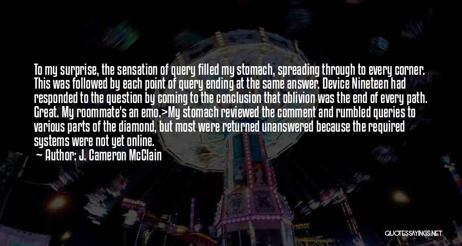Best Sf Quotes By J. Cameron McClain