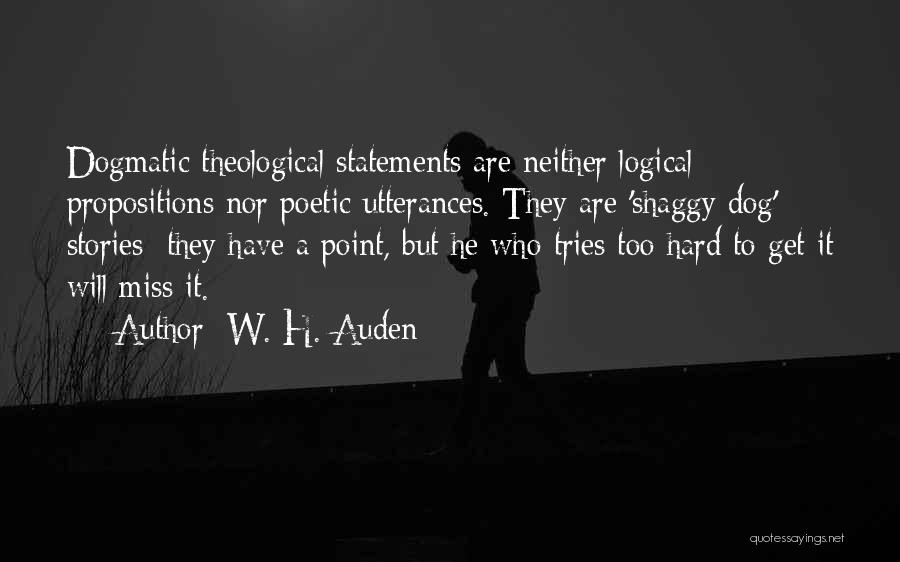 Best Shaggy Quotes By W. H. Auden