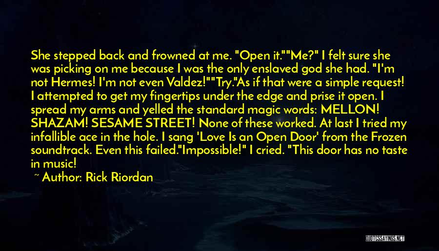 Best Shazam Quotes By Rick Riordan