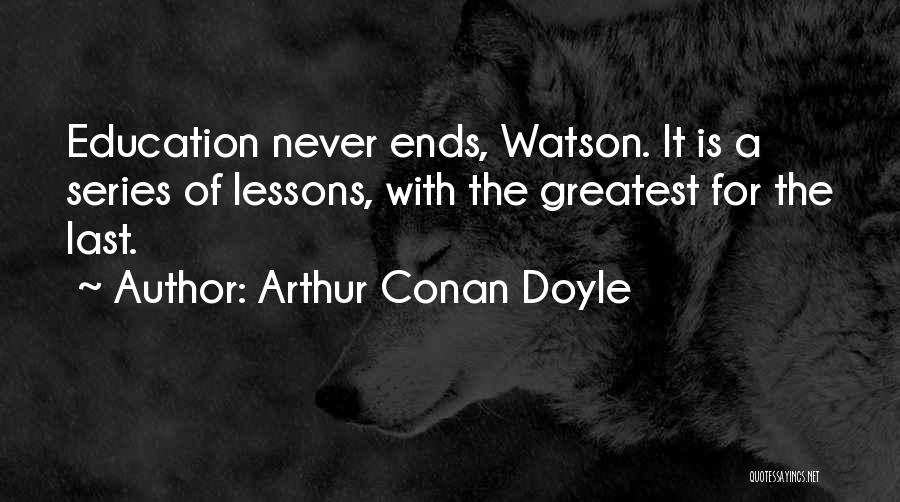 Best Sherlock Series Quotes By Arthur Conan Doyle